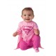 Disfraz supergirl para bebe 6 a 12 rosa