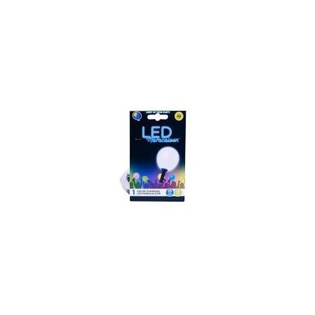 Maraca con globo con luz led