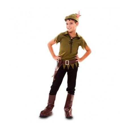 Disfraz robin hood para nino talla 4 6 anos