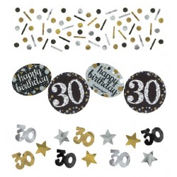 Confeti 30 cumpleaños celebracion oro 34 gr