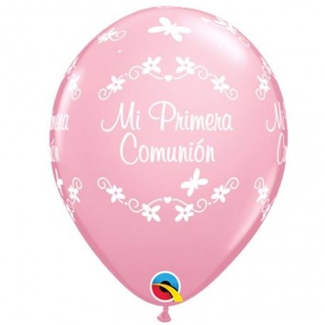 Globo latex mi primera comunion