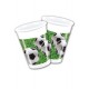 Vasos balon futbol para cumpleanos 8 uds 200 ml