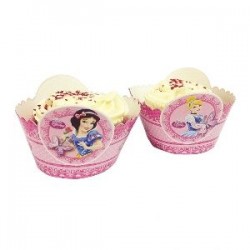 Moldes para cupcake de princesas disney 8 uds