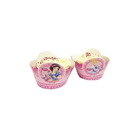 Moldes para cupcake de princesas disney 8 uds