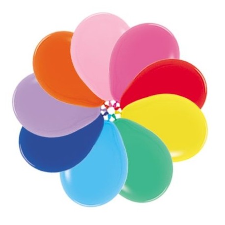 Globos de colores surtidos 30 cm serpentex