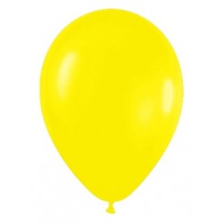 Globo amarillo de 30 cm 12 serpentex bolsa 12 unidades