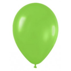 Globo verde lima de 30 cm 12 serpentex bolsa 12 unidades