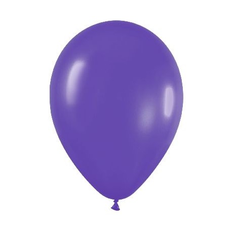 Globo violeta de 30 cm 12 serpentex bolsa 12 unidades