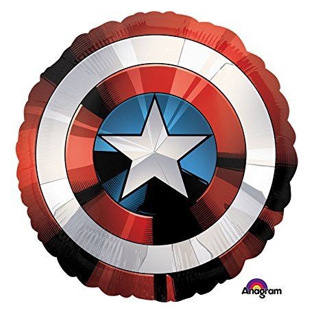 Globo foil escudo los vengadores