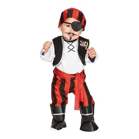 Disfraz pirata bebe talla 3 a 4 anos