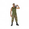 Disfraz soldado militar camuflaje talla L hombre