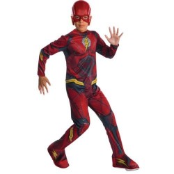 DISFRAZ SUPERMAN PARA NIÑO MUSCULOS DELUXE LIGA JUSTICIA
