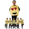 Disfraz emoticono caras personalizable para niño 8-10 años