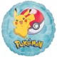 Globo Picachu Pokemon para hinchar con helio o aire 18" 43 cm