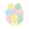 Globos colores pastel para bebe 12 uds 30 cm sempertex