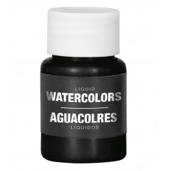 Maquillaje al agua liquido negro 20 ml