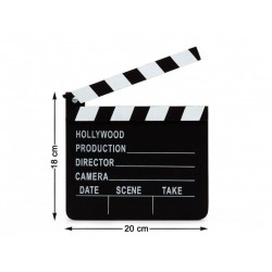 Claqueta director de cine accion