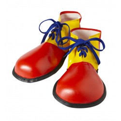 Zapatos gigantes de payaso para adulto talla unica