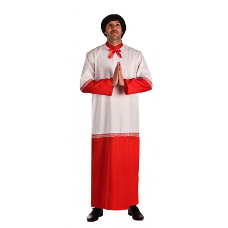 Disfraz monaguillo para adulto talla unica ML