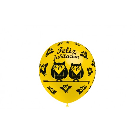 Globos jubilacion 8 uds de 30 cm