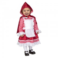 Disfraz caperucita roja para bebe infantil tallas