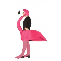 Disfraz flamenco rosa para hombre Talla L adulto