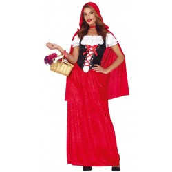 Disfraz caperucita roja mujer talla M 38 40