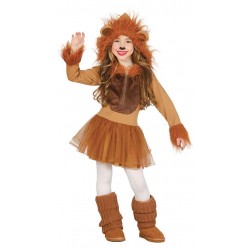 Disfraz leona con tutu para nina talla 3 4 anos