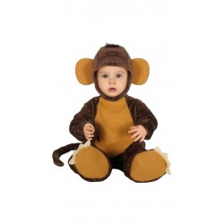 Disfraz monito para bebe talla 6 a 12 meses