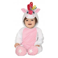 Disfraz unicornio rosa para bebe talla 12 18 meses