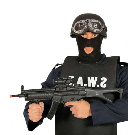 Fusil de asalto de 66 cm SWATS juguete plastico