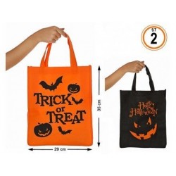 Bolsa o cesto recogecaramelos para halloween