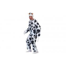 Disfraz vaca lechera para mujer talla S