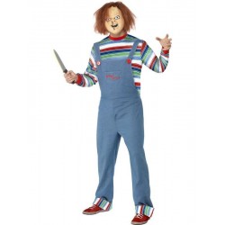 DISFRAZ CHUCKY MUÑECO DIABOLICO ORIGINAL TALLAS