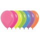 Globo colores neon surtidos sempertex r12 50 uds de 30 cm
