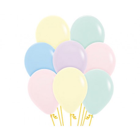 Globos R36 colores pastel surtidos 1 ud