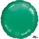 Globo verde redondo 45 cm helio o aire 18"