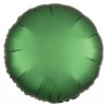 Globo redondo esmeralda satin 45 cm helio o aire 18"