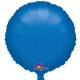 Globo azul circulo 18 foil helio 45 cm