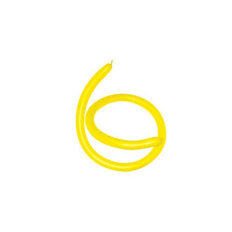 Globo 160 Amarillo modelar Sempertex 100 uds 25x150 cm