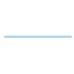 Globo globoflexia azul pastel 5x150 cm modelar 50 uds