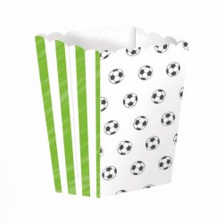 Caja palomitas futbol 4 uds