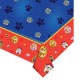 Mantel Patrulla Canina azul y rojo 1,37 x 2,6 metros