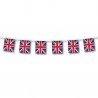 Guirnalda Banderas del Reino unido Inglaterra 3 mt plastico