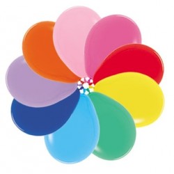 Globos Sempertex surtido de colores 50 uds de 30 cm 12