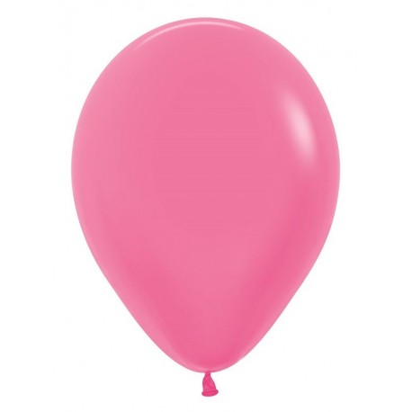 Globo latex Sempertex rosa neon 12 30 cm 12 unidades