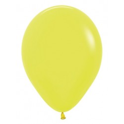 Globo latex Sempertex Amarillo neon 12 30 cm 12 unidades