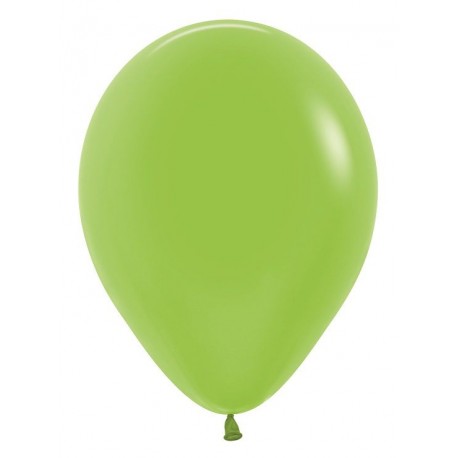 Globo latex Sempertex Verde neon 12 30 cm 12 unidades