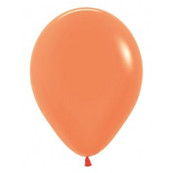 Globo latex Sempertex naranja neon 12 30 cm 12 unidades