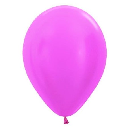 Globo Sempertex R12 30 cm Satin Fucsia 12 uds